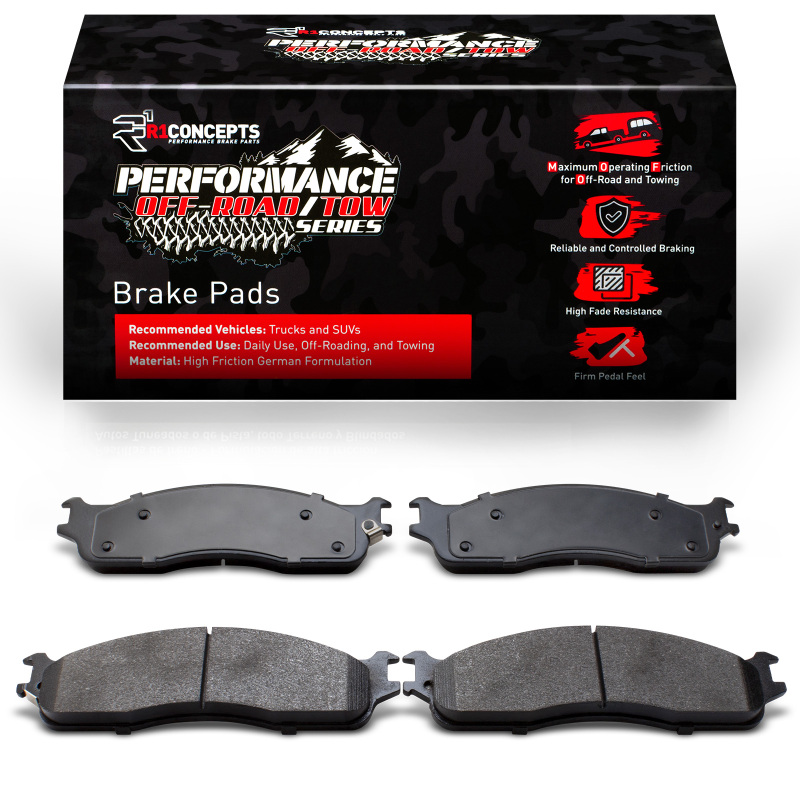Dodge Ram 3500 Brake Pads - Front - R1 Concepts - Off-Road/Tow - `03-`08